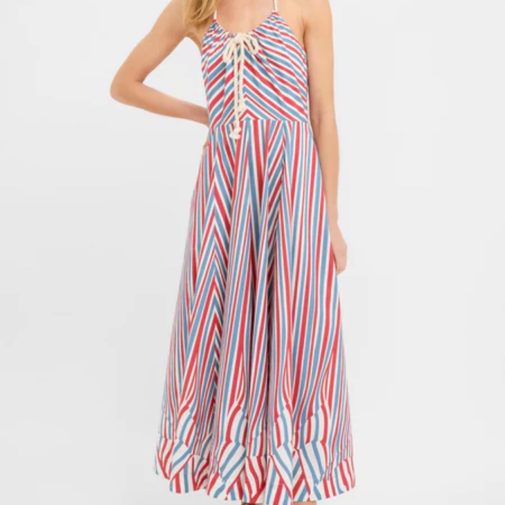 Tuckernuck Americana Stripe Sierra Dress red white blue nautical